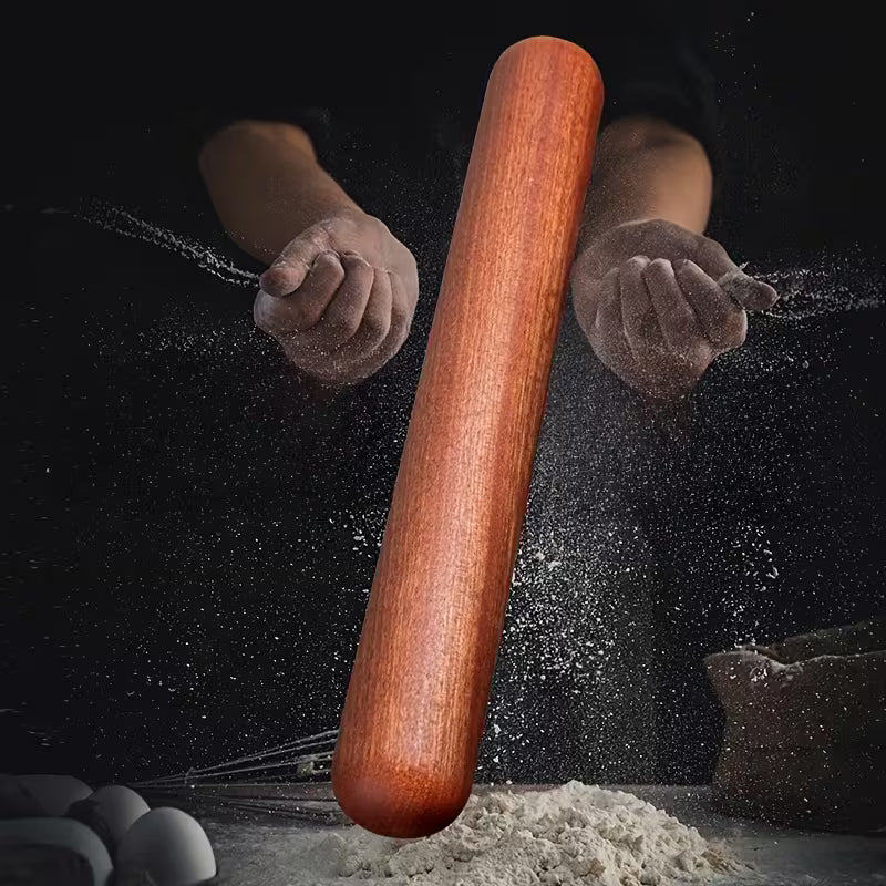 1pc Solid Wood Rolling Pin • 20cm Small Rolling Pin • Dumpling Wrapper/Baking Rolling Pin