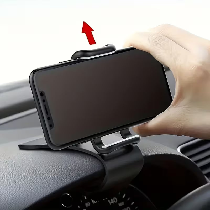 Car Mobile Phone Holder, Multifunctional Phone Mount, Rotatable Fixing Device, Suitable for GPS Navigation