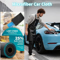 Microfiber Cleaning Cloths] 50 Sheets Microfiber Thick Cleaning Cloths, Absorbent Lint-Household&amp; Car Care