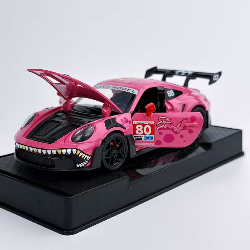 1:32 Scale with Display Base, Realistic Details, High Fidelity Craftsmanship, Metallic Texture, Hot Classic Style, Base with Fixing Screws and Parking Background Board, Essential for Collection and Gifting,