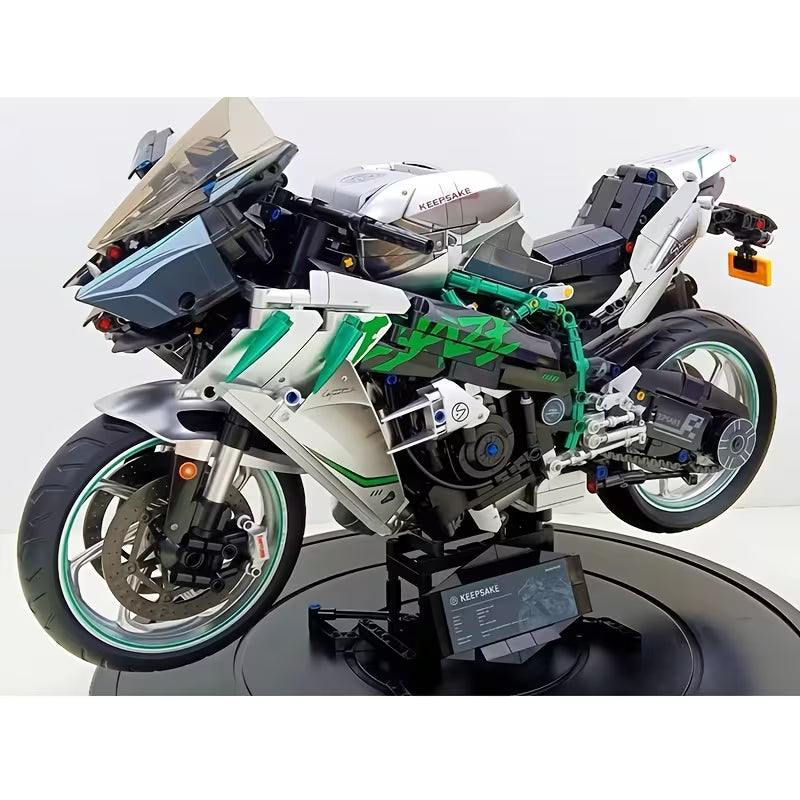 2248PCS Motorcycle Building Blocks Model