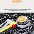 Car Rotating Car Wash Brush Kit 360 degree Automatic Rotation Adjustable Car Wash Brush High Pressure Car Wash Brush