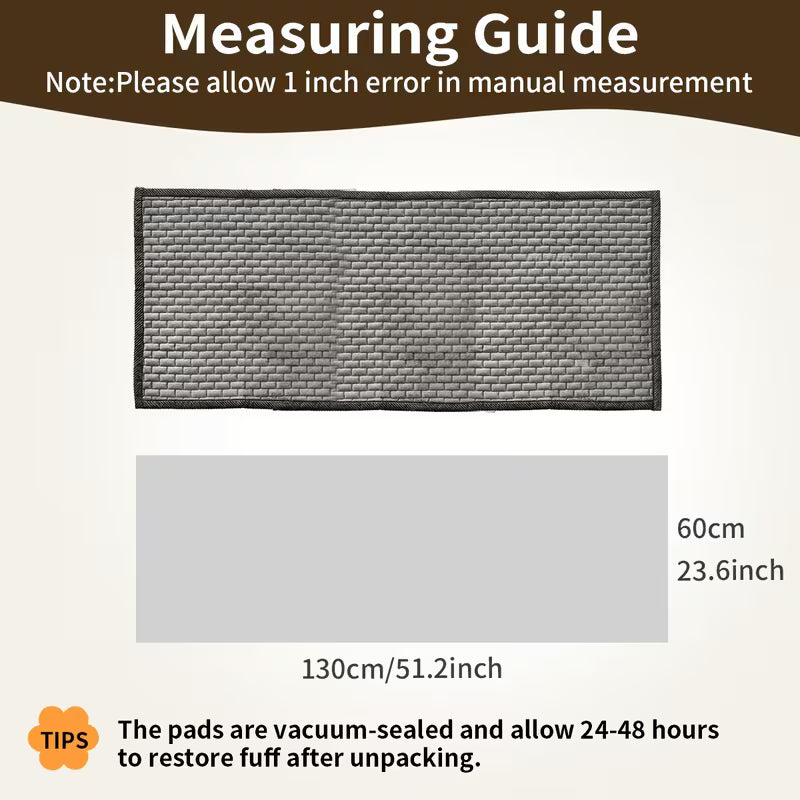 Non-Slip Pet Mat, Durable Polyester Travel Mat Thickened, Protects Seat Surfaces Washable and Easy-to-Clean, Compatible with All Dog Breeds