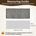 Non-Slip Pet Mat, Durable Polyester Travel Mat Thickened, Protects Seat Surfaces Washable and Easy-to-Clean, Compatible with All Dog Breeds