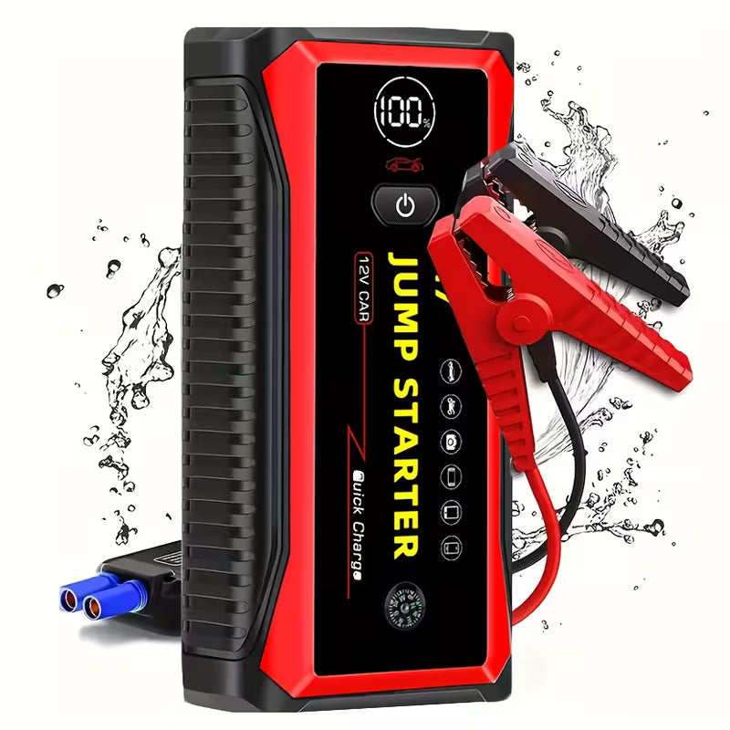 7000A Car Jump Starter Only Optional 7000A Jump Starter With Air Compressor, Jump Starter Para, Car Accessories Tools, LED Light,