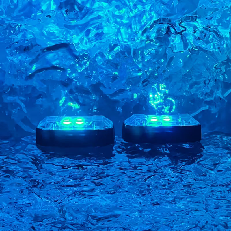 8pcs Light Up the Night: RGB LED Aircraft Lights for Car Motorcycles Truck Airplanes Helicopters LED light ambiance light