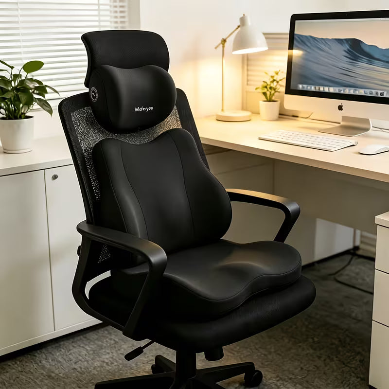 3pcs Large Size Car Seat Cushion Lumbar Headrest Car Cushion Waist Support Set, Cushion, Chair Pad Office Chair Car Seat Office Multi-Scene Use