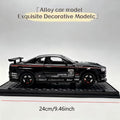 1:24 GRR Black Luxury Car Model an Excellent Gift for Car Enthusiasts and Collectors for Birthdays