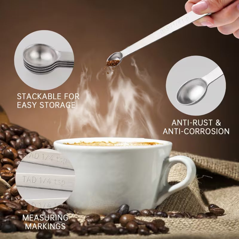 1pc 1/4 Teaspoon (1/4 Tsp, 0.04 oz, 1.25 Cc) Stainless Steel Measuring Spoon, Mini Measuring Spoon