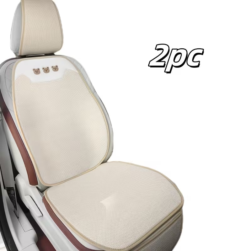 Car Seat Cushion / Cute Three Bears Car Seat Covers / Cartoon Summer Seat Cushion / Multi-Piece Set All-Season Use