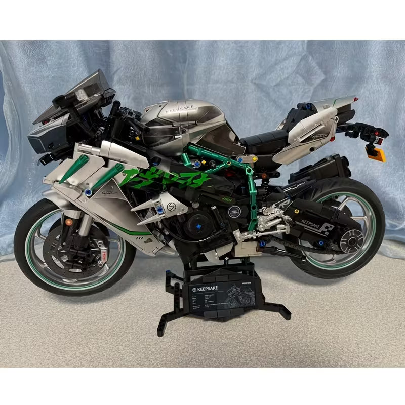 2248PCS Motorcycle Building Blocks Model