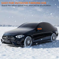 Universal Car Windshield Snow Cover, Secure Straps, Full Coverage Oxford Fabric, All-Weather Protection