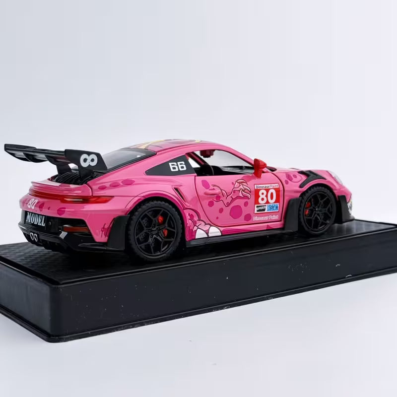 1:32 Scale with Display Base, Realistic Details, High Fidelity Craftsmanship, Metallic Texture, Hot Classic Style, Base with Fixing Screws and Parking Background Board, Essential for Collection and Gifting,