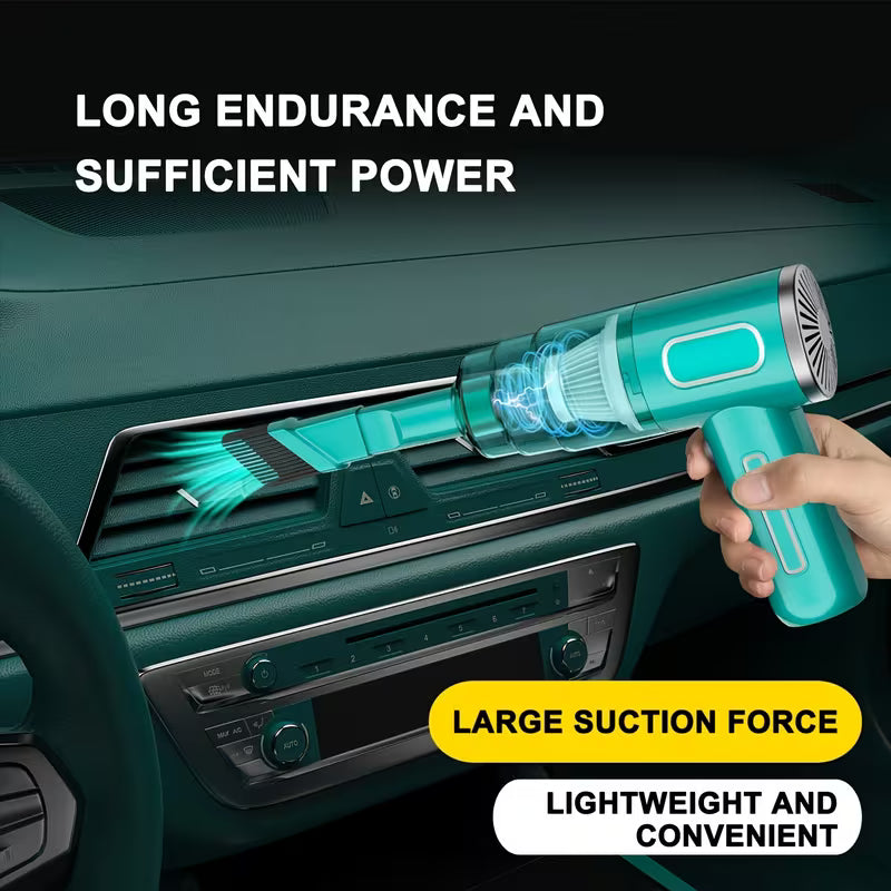 Powerful Handheld Vacuum Cleaner | Suitable for Cars, Homes, Offices, and Pet Hair Removal