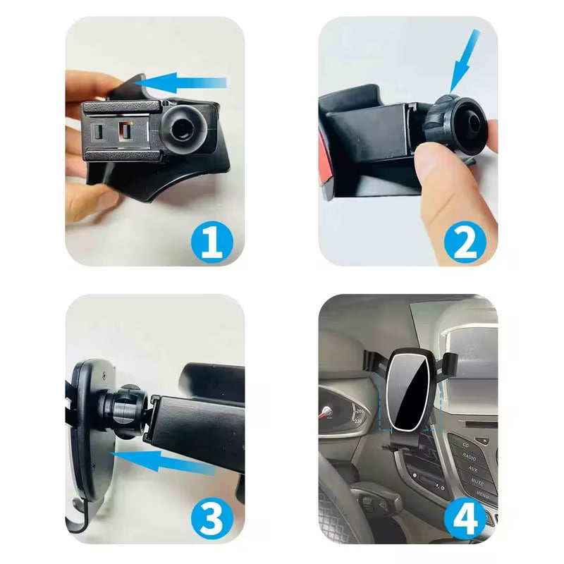 Dedicated Car Phone Holder And GPS Navigation Bracket for Lexus LM
