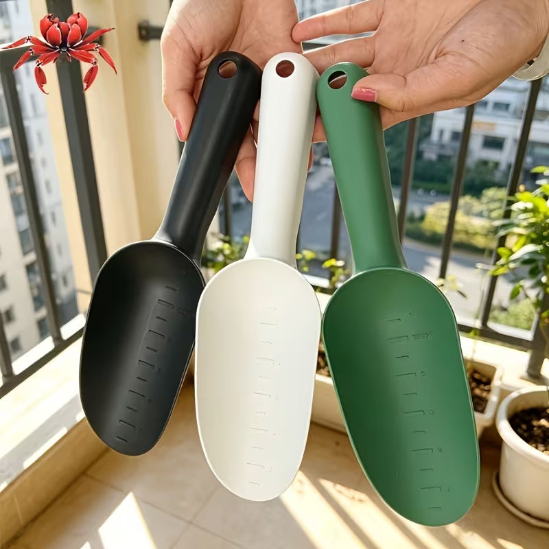 High-End Gardening Shovel, Handheld Soil Shovel with Scale Markings, Planting & Digging Tool