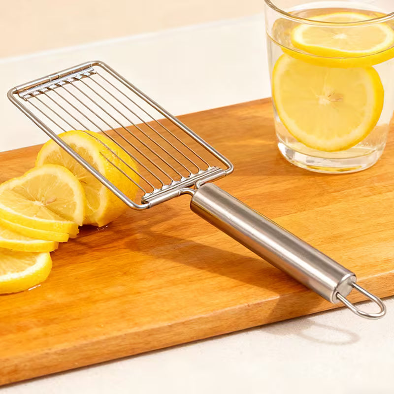 Stainless Steel Vegetable & Fruit Slicer, Tomato Slicer, Luncheon Meat Slicer, Egg Slicer, Multifunctional Vegetable Slicer