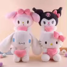 Sanrio Hello Kitty Kuromi My Melody Cinnamoroll Plush Pillow Toy