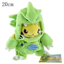 Pokopia Light Color And Pixel Pikachu Cos Eevee Cosplay Plush Toys