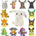 Pokopia Light Color And Pixel Pikachu Cos Eevee Cosplay Plush Toys
