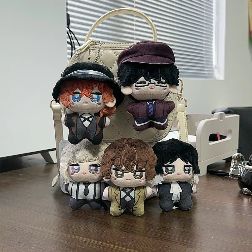 Anime Bungou Stray Dogs Plush Keychain 10CM Dazai Osamu Nakahara