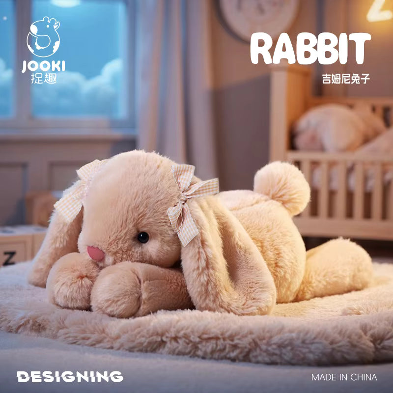 35CM Cute Rabbit Stuffed Plush Toy Long Ear Easter Bunny Soft Plushies