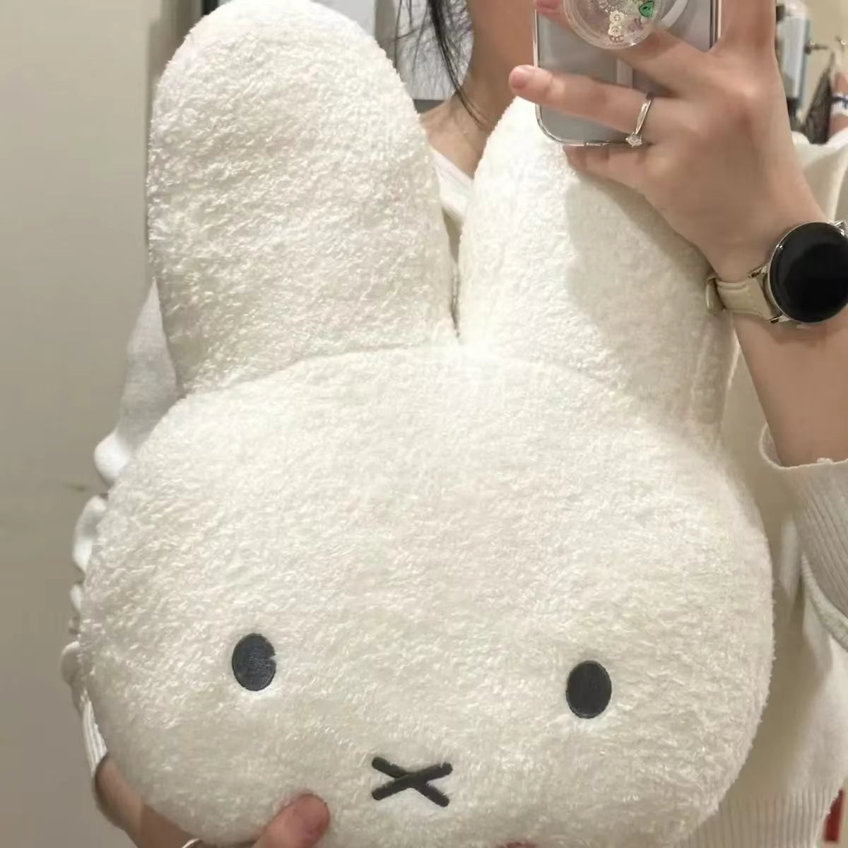 Kawaii Miffy Plush Pillow Cute Sweet Doll Toy Crea