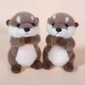 25/30CM Cartoon Otter Plush Toy - Cute Fluffy Stuffed Animal