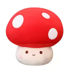 Hot Kawaii Mushroom Plush Dolls Simulation Plant Pillow Lovely Toys