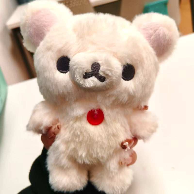 20cm Rilakkuma Plush Doll Long Haired Series Super Soft Kawaii Cartoon