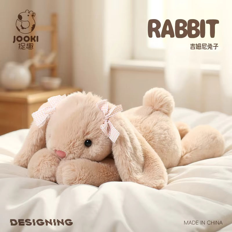 35CM Cute Rabbit Stuffed Plush Toy Long Ear Easter Bunny Soft Plushies