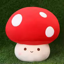 Hot Kawaii Mushroom Plush Dolls Simulation Plant Pillow Lovely Toys