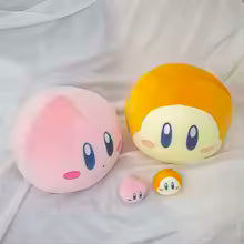 Cute Soft Kirby Plush Toy Kawaii Japanese Anime Doll Stuffed Waddle Dee