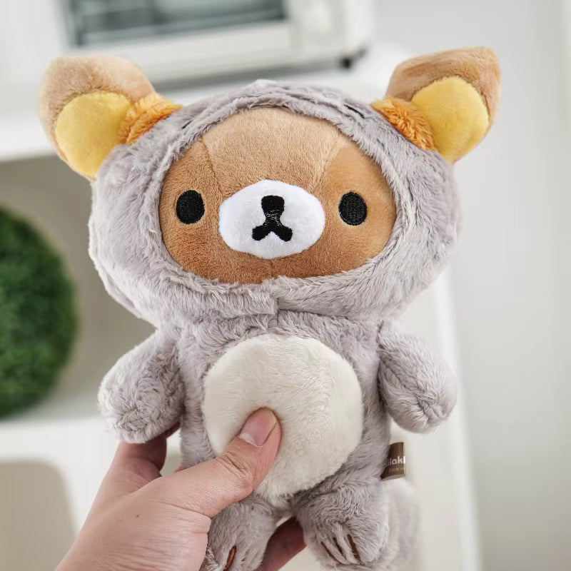 Anime Rilakkuma Cartoon Plush Doll Soft Bear Toys Kawaii Room Decor
