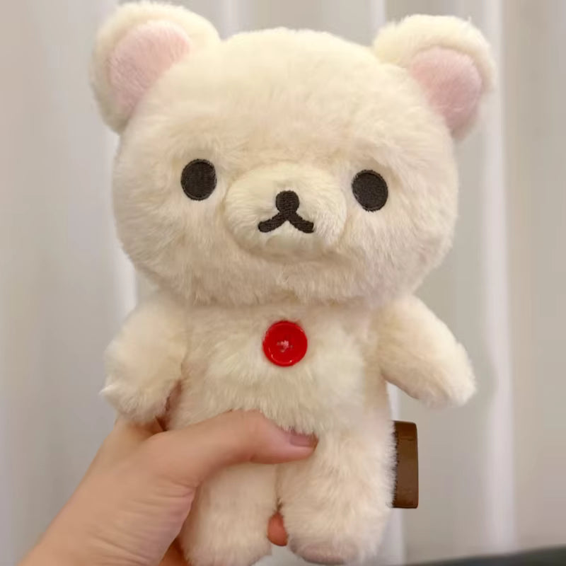20cm Rilakkuma Plush Doll Long Haired Series Super Soft Kawaii Cartoon