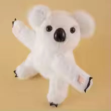 Forest Animal Slap Bracelet - Koala Tiger Rabbit Leopard Plush Wristband