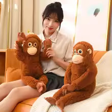 66cm Cartoon Gorilla Plush Toy Chimpanzees Monkey Soft Stuffed Doll