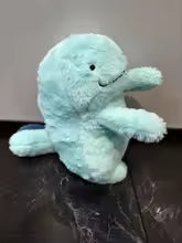 30CM Kawaii Blue Pokemon Quagsire Plush Doll - Soft Fluffy Cartoon Toy