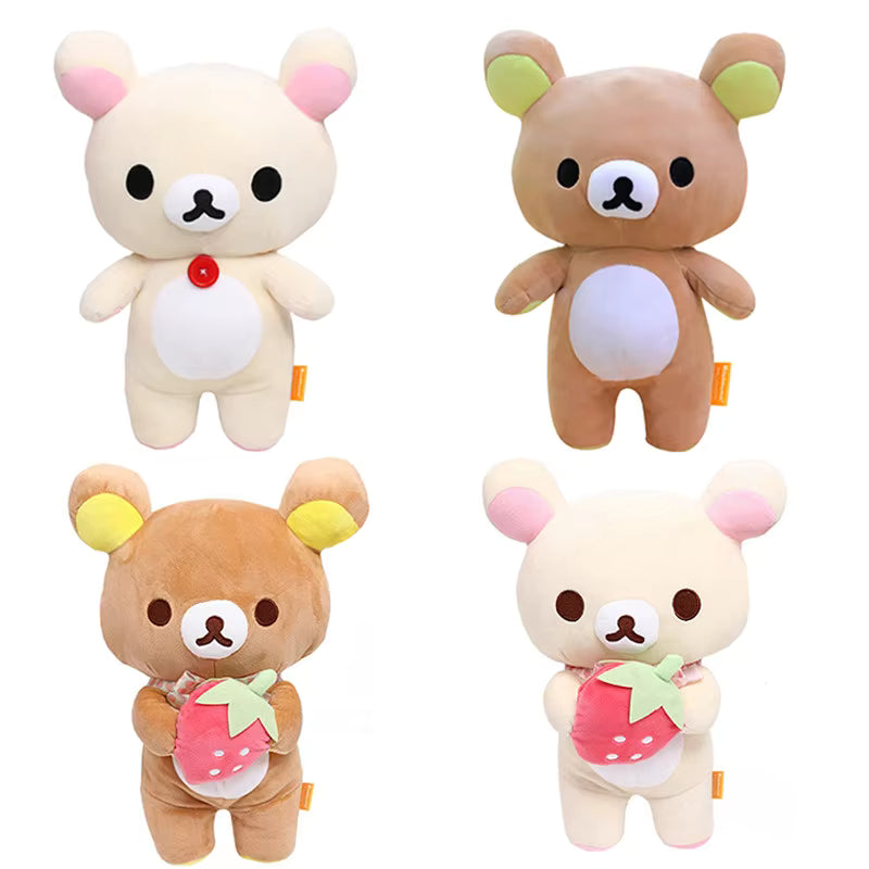 Anime Rilakkuma Cartoon Plush Doll Soft Bear Toys Kawaii Room Decor