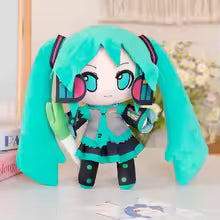 Miku Fufu Plush Toys Anime Original SEGA Hatsune Miku Kawaii Stuffed