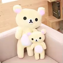 Kawaii Rilakkuma Plush Toys Teddy Bear Soft Animal Sofa Pillows Room