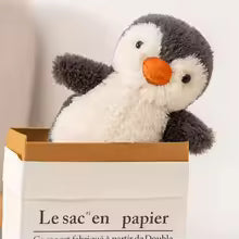 16cm Penguin Doll Small Soft Baby Comforting Plush Toy Cloth Girl Toy