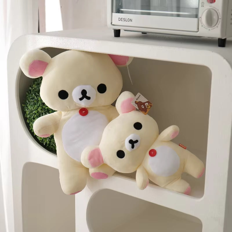 Anime Rilakkuma Cartoon Plush Doll Soft Bear Toys Kawaii Room Decor