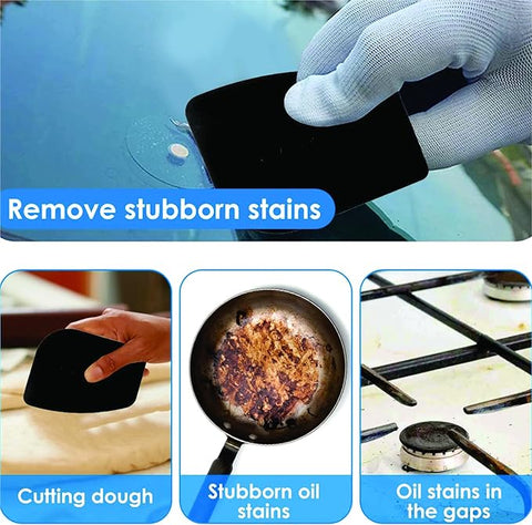 316L Stainless Steel Chainmail Scrubber – Heavy-Duty Cleaner for Cast Iron Pans, Skillets & Grills (Dishwasher Safe)