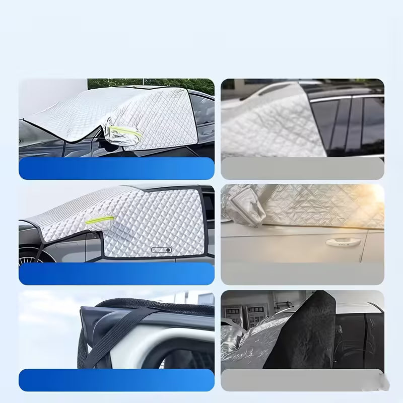 Car Sunshade Windshield Sunshade Full Coverage Anti-Sun Insulation Car Cover