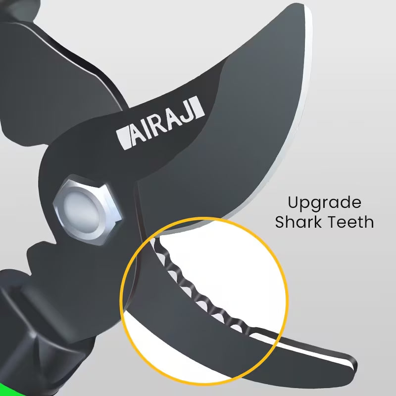 AIRAJ 1pc Ambidextrous Carbon Steel Pruning Shears, Modern Garden Trimmers for Indoor & Outdoor Gardening, Tree Branch Cutting