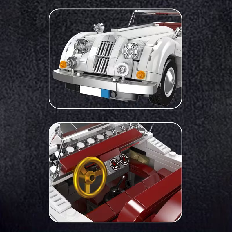 1302PCS Convertible Sports Car Building Blocks Set Best Choice for Car Enthusiasts, SPEBRICK 10236