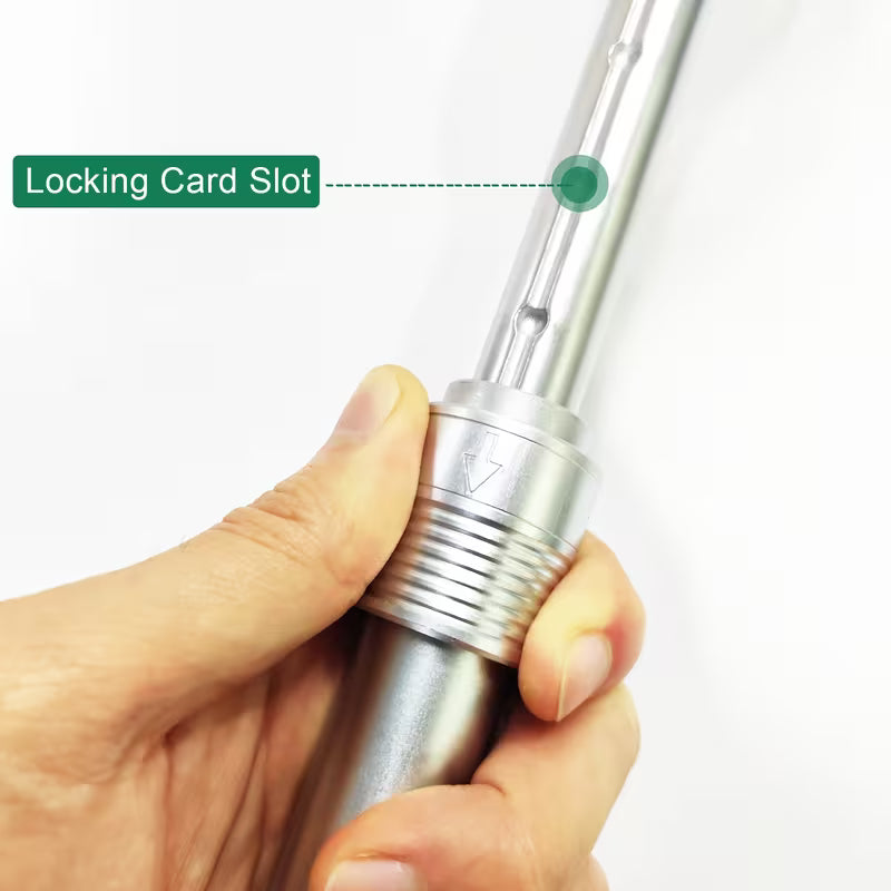 Extra Long 1/2-Inch Drive Extendable Ratchet Wrench, Socket Wrench, Quick Release 72-Tooth Reversible for Auto Car Motorcycle Repair Tools Mechanical Tool Maximum 600Mm