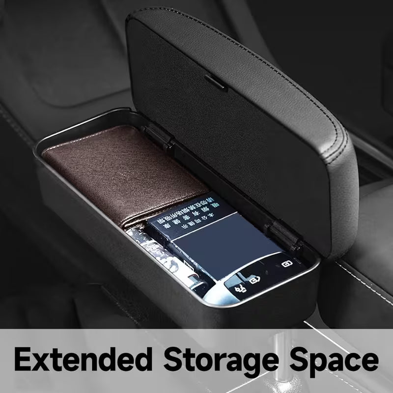 Leta Car Armrest Storage Container, Vehicle Seat Gap Filler Organizer, Car Storage Solutions, Arm Rest for Vehicles