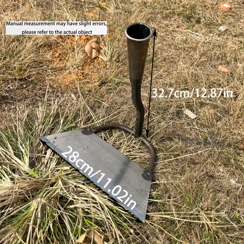Hoes Hollow Heart Hoes, Heavy Weed Removal Tool, Versatile Weed Cutting Hoe